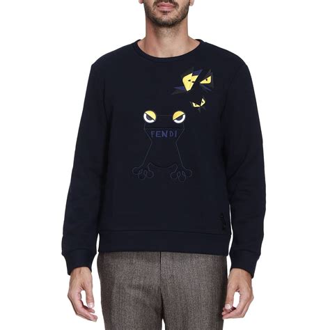 blue fendi sweatshirt|Fendi sweaters for men.